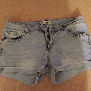 Jean shorts